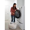 imageRubbermaid 15 Bushel Capacity Durable Versatile Flex N Carry Portable Flexible Laundry Basket With Convenient Carrying Handles White Organization and Storage for LaundryGarageHomeWide Basket