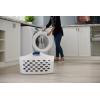 imageRubbermaid 15 Bushel Capacity Durable Versatile Flex N Carry Portable Flexible Laundry Basket With Convenient Carrying Handles White Organization and Storage for LaundryGarageHomeWide Basket