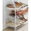 imageRubbermaid 3 Piece Storage Wire Stackable Cube Set Easy Assemble White for ClosetBookshelfToys MultiUse Home OrganizerShoe Shelf