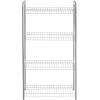 imageRubbermaid 3 Piece Storage Wire Stackable Cube Set Easy Assemble White for ClosetBookshelfToys MultiUse Home OrganizerStorage Shelf