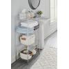 imageRubbermaid 3 Piece Storage Wire Stackable Cube Set Easy Assemble White for ClosetBookshelfToys MultiUse Home OrganizerStorage Shelf