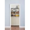 imageRubbermaid 36quot Pantry Organization Shelf System Direct Wall Mount 4 Shelves and Mounting Hardware Kit Included White Wire Shelving System for HomePantryClosetSatin Nickel