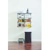 imageRubbermaid 36quot Pantry Organization Shelf System Direct Wall Mount 4 Shelves and Mounting Hardware Kit Included White Wire Shelving System for HomePantryClosetSatin Nickel