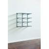 imageRubbermaid 36quot Pantry Organization Shelf System Direct Wall Mount 4 Shelves and Mounting Hardware Kit Included White Wire Shelving System for HomePantryClosetSatin Nickel