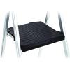 imageRubbermaid 3Step Ladder Aluminum Lightweight Folding Step Stool with Project Tray Silver Tested to US Safety Standards No Assembly Required2Step