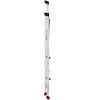 imageRubbermaid 3Step Ladder Aluminum Lightweight Folding Step Stool with Project Tray Silver Tested to US Safety Standards No Assembly Required3Step