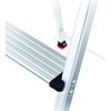 imageRubbermaid 3Step Ladder Aluminum Lightweight Folding Step Stool with Project Tray Silver Tested to US Safety Standards No Assembly Required3Step w Project Tray