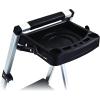 imageRubbermaid 3Step Ladder Aluminum Lightweight Folding Step Stool with Project Tray Silver Tested to US Safety Standards No Assembly Required3Step w Project Tray
