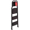 imageRubbermaid 3Step Steel Ladder with Project Tray Folding Step Stool with Hand Grip and NonSlip Feet White Tested to ANSI US Safety Standards No Assembly Required Amazon Exclusive3Step w Project Tray