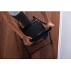 imageRubbermaid 3Step Steel LadderFolding Step Stool with Hand Grip and NonSlip Feet Silver Tested to ANSI US Safety Standards No Assembly RequiredBlack Finish