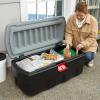 imageRubbermaid ActionPacker 48 Gal with 8 Gal Containers Nested Lockable Storage Bins Industrial Rugged Storage Container Bundle with Lids48 galPack of 1