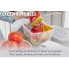 imageRubbermaid Cleverstore 6 Qt Clear Storage Bins with Lids 12Pack Stackable BPAFree Made in USA6 Qt  12 Pack