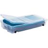 imageRubbermaid Cleverstore 6 Qt Clear Storage Bins with Lids 12Pack Stackable BPAFree Made in USAUnder the Bed  2 Pack