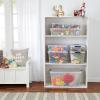 imageRubbermaid Cleverstore 6 Qt Clear Storage Bins with Lids 12Pack Stackable BPAFree Made in USAVariety  16 Pack