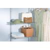 imageRubbermaid Configurations 26quot Shelving Kit Set of 2 Shelves Titanium Expandable Organization for HomeLaundryBathroomMudroomPantryLinen ClosetGarage