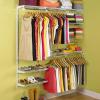 imageRubbermaid Configurations Deluxe Custom Closet Kit 36 Ft Adjustable Metal Wire Shelving White Finish Expandable Organization System Hardware Included for Home ClosetPantryLaundryMudroomWhite