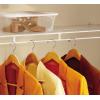 imageRubbermaid Direct Mount Wall Shelf 2 Ft Wide Mounting Hardware Kit Included White Wire Shelving Organizer System for HomeLaundryBathroomMudroomPantryLinen Closet 2 Length Metal6 Length