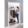 imageRubbermaid Direct Mount Wall Shelf 2 Ft Wide Mounting Hardware Kit Included White Wire Shelving Organizer System for HomeLaundryBathroomMudroomPantryLinen Closet 2 Length Metal3 Length