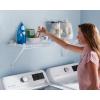 imageRubbermaid Direct Mount Wall Shelf 2 Ft Wide Mounting Hardware Kit Included White Wire Shelving Organizer System for HomeLaundryBathroomMudroomPantryLinen Closet 2 Length Metal3 Length
