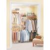 imageRubbermaid Direct Mount Wall Shelf 2 Ft Wide Mounting Hardware Kit Included White Wire Shelving Organizer System for HomeLaundryBathroomMudroomPantryLinen Closet 2 Length Metal658 Lengths