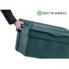 imageRubbermaid ECOSense Storage Containers with Lids Durable and Reusable Stackable Storage Bins for Garage or Home Organization Made From Recycled Materials 29 Gal  5 Pack28 Gal  3 Pack