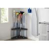 imageRubbermaid Garage Tool Tower Rack Easy to Assemble Wheeled Organizes up to 40 LongHandled ToolsRakes BroomsShovles in HomeHouseOutdoorShed BlackCorner Tower