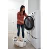 imageRubbermaid Large HipHugger Laundry BasketHamper 15Bushel White Stackable Storage BinOrganizer for BathroomBedroomDormHome21 Bushel