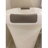 imageRubbermaid Open Top Trash Can 53Gallon White Plastic WastebasketGarbage Bin for HomeKitchenBathroomGarage