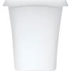 imageRubbermaid Open Top Trash Can 53Gallon White Plastic WastebasketGarbage Bin for HomeKitchenBathroomGarage