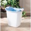 imageRubbermaid Small Trash Can Plastic 35Gallon14Court White Wastebasket for KitchenOfficeBedroomBathroom