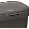 imageRubbermaid Spring Top Trash Can with Lid 13 Gallon Gray Plastic Garbage Bin for HomeKitchenOfficeGarageGray