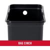 imageRubbermaid Stainless Steel SemiRound StepOn Trash Can 16Gallon Charcoal Small Wastebasket with Lid for HomeKitchenBathroomOfficeSlim StepOn