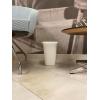 imageRubbermaid Vanity Trash CanWastebasket 15Gallons6Quarts White for Under CounterKitchenOfficeBedroomBathroom