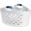 imageRubbermaid 15 Bushel Capacity Durable Versatile Flex N Carry Portable Flexible Laundry Basket With Convenient Carrying Handles White Organization and Storage for LaundryGarageHomeWide Basket