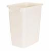 imageRubbermaid 21 Quart Traditional Kitchen Bathroom and Office Rectangular Plastic Open Wastebasket Trash Can Bisque1 Pack