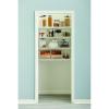 imageRubbermaid 36quot Pantry Organization Shelf System Direct Wall Mount 4 Shelves and Mounting Hardware Kit Included White Wire Shelving System for HomePantryClosetWhite
