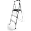 imageRubbermaid 3Step Lightweight Aluminum Step Stool Ladder ANSI Type 2 Duty Rating 225Pound Capacity