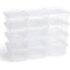imageRubbermaid Cleverstore 6 Qt Clear Storage Bins with Lids 12Pack Stackable BPAFree Made in USA6 Qt  12 Pack