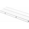 imageRubbermaid Direct Mount Wall Shelf 2 Ft Wide Mounting Hardware Kit Included White Wire Shelving Organizer System for HomeLaundryBathroomMudroomPantryLinen Closet 2 Length Metal6 Length