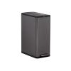 imageRubbermaid Elite Stainless Steel Slim StepOn Trash Can 12 Gallon Charcoal Wastebasket for HomeKitchenGarageApartmentOfficeSlim StepOn