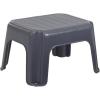 imageRubbermaid Roughneck StepStool Bisque Lightweight Holds up to 300 pounds Ideal for KitchenBath SkidResistantGray