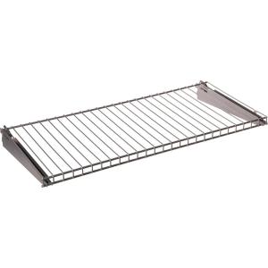 imageRubbermaid Configurations 26quot Shelving Kit Set of 2 Shelves Titanium Expandable Organization for HomeLaundryBathroomMudroomPantryLinen ClosetGarage