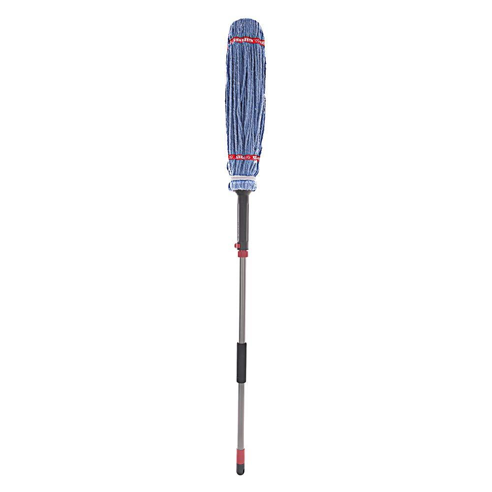 imageRubbermaid Microfiber Twist Mop Kit with 2 Refills Kit Machine Washable Builtin Wringer Lightweight Safe for All Floor Types Deep Cleaning for HomeBathroomGarageOfficeCotton Twist Mop
