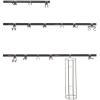 imageRubbermaid 20Piece FastTrack Garage WallMounted Storage Kit 5 Rails and 15 Hooks for HomeHouseToolSportsUtility Purposes5 Rails  15 Hooks