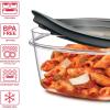 imageRubbermaid 28Piece ClearGrey Food Storage Containers Premium Snap Bases and Various Size Lids Perfect for Meal Prep Leftovers and Dishwasher SafeSet of 14 Assorted Containers