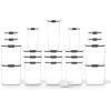 imageRubbermaid Brilliance 14Piece Food Storage Container Set with Scoops Airtight BPAFree for Kitchen and Pantry OrganizationSet of 20 Assorted Containers