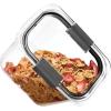imageRubbermaid Brilliance Airtight Cereal Food Storage Container Shatterproof BPAFree and DishwasherSafe 32oz Capacity12Cup