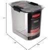 imageRubbermaid Brilliance Airtight Cereal Food Storage Container Shatterproof BPAFree and DishwasherSafe 32oz Capacity12Cup