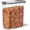 imageRubbermaid Brilliance Airtight Cereal Food Storage Container Shatterproof BPAFree and DishwasherSafe 32oz Capacity18Cup Cereal