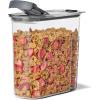 imageRubbermaid Brilliance Airtight Cereal Food Storage Container Shatterproof BPAFree and DishwasherSafe 32oz Capacity18Cup Cereal